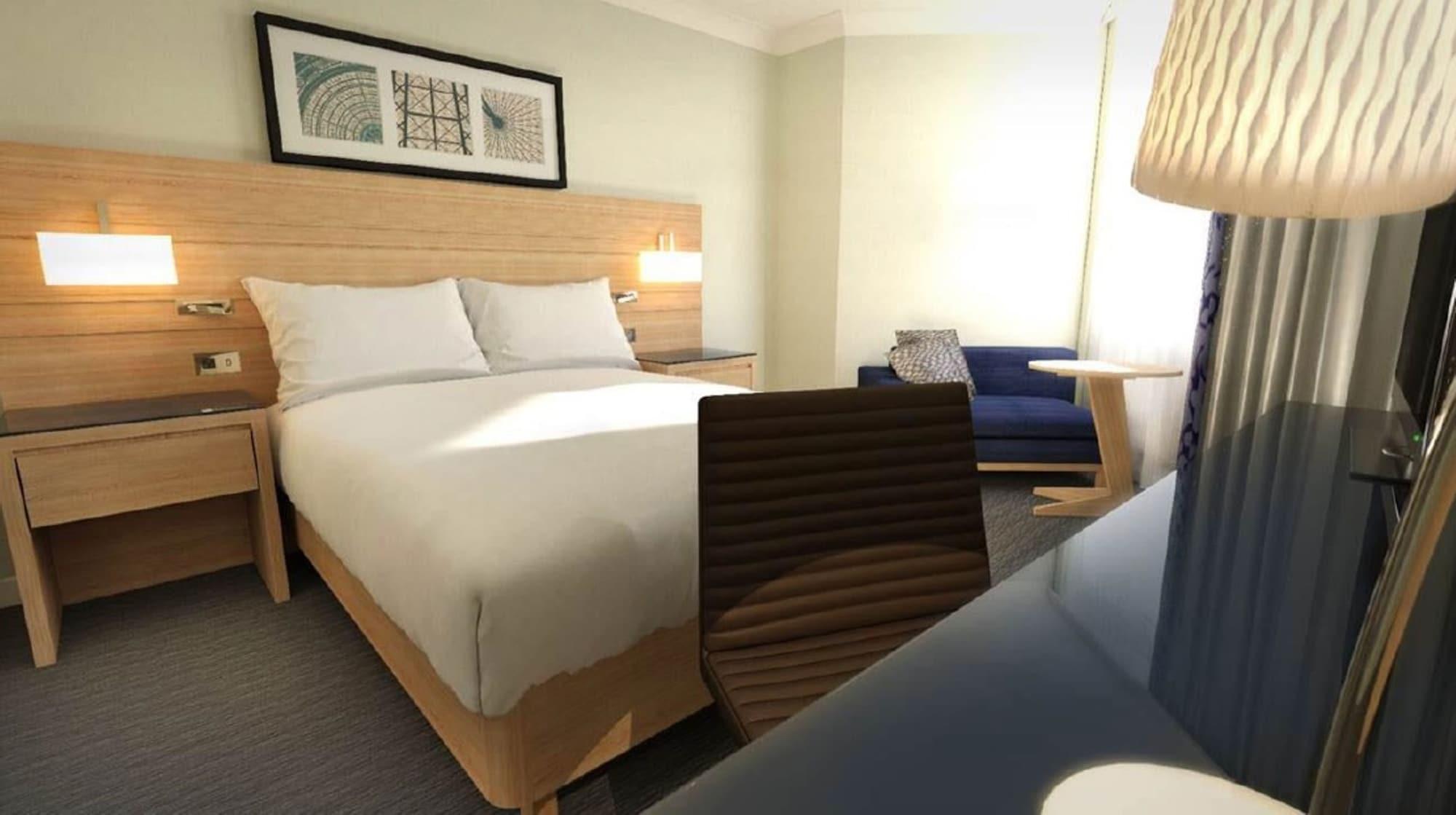 Grand Hotel Блекпул Екстер'єр фото A room at the Hilton London Heathrow